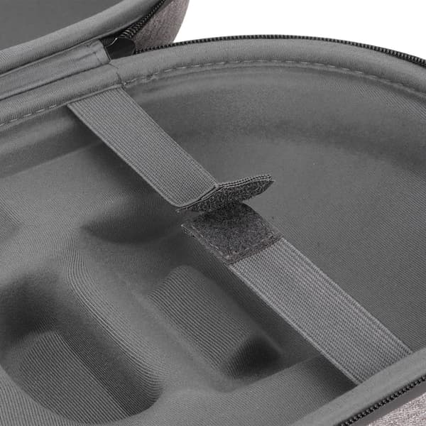 Bärbar VR Glasögonväska med Elastiskt Band Kompositmaterial Bärväska för Oculus Quest 2 Grå