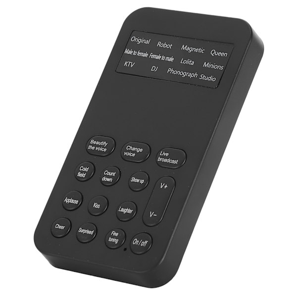 Ljudomvandlare för Spel, Live-Sändning, Telefon och Dator, Universell Mini-Ljudkort, Man till Kvinna