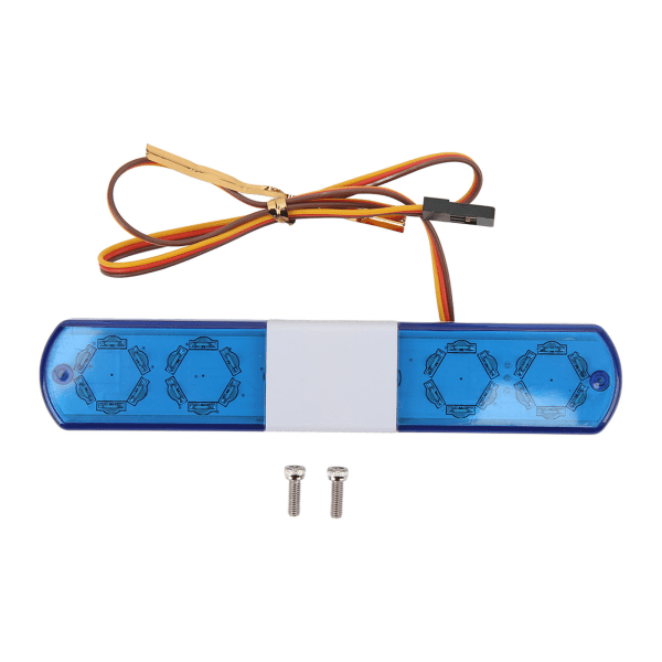 RC LED Poliisin Valo Simulaatio Muotoilu 4 Tilaa RC Poliisin Vilkkuvalo LED Hälytysvalo 1/8 1/10 RC Autoille Sininen