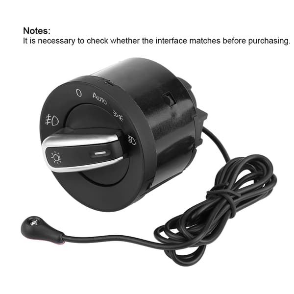 Automatisk forlygte lampe kontrolkontakt lyssensor modul til MK5 MK6