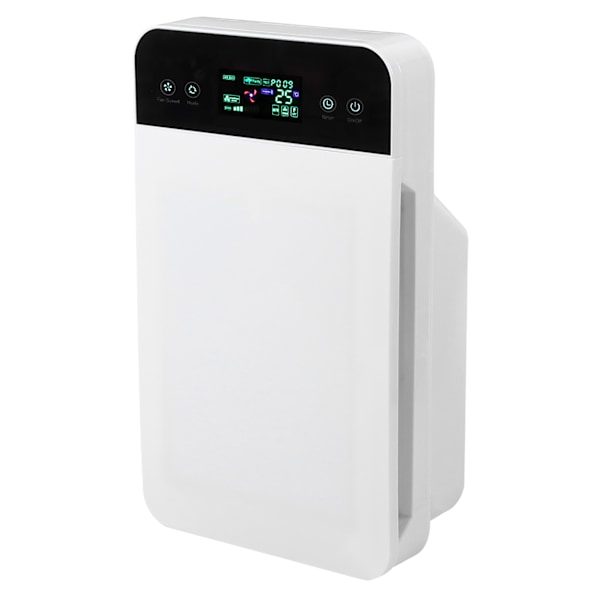 LCD Luftrenser med Filter for Lukt, Støv, Røyk, Lukt, Formaldehydfjerning for Husholdningsbruk EU Plugg 220V 45‑50W