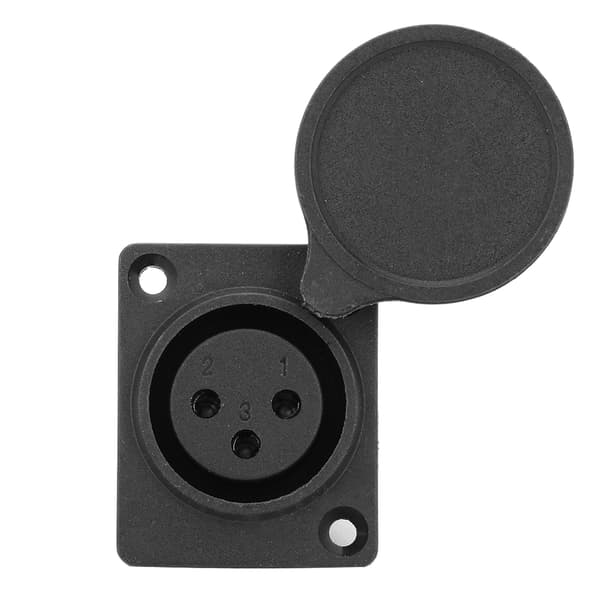 5 stk. 3-pinners XLR Vanntett Hunn Chassis Panel Plugg Audio Socket for Strømmikrofonkontakt