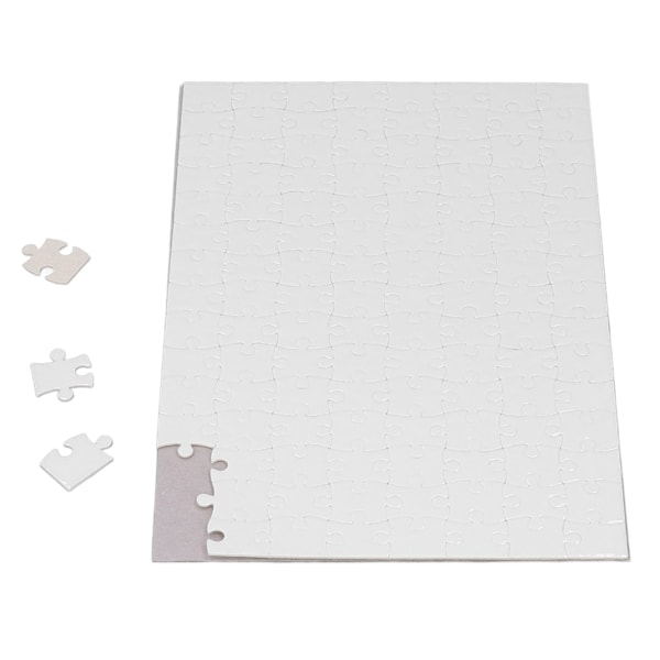 10 Sarjaa Tyhjiä Palapelejä Sublimaatio Lämmönsiirto A4 20cmx29cm 120kpl DIY-sarja
