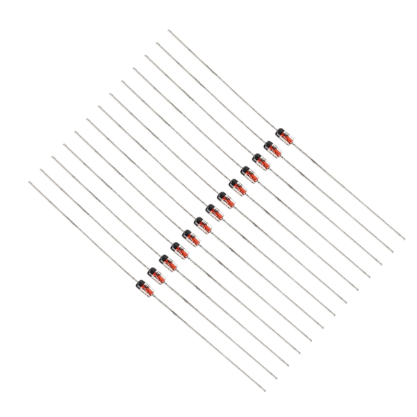 500 stk. hurtigkoblingsdiode 1N4148 200mA 100V elektroniske komponenter