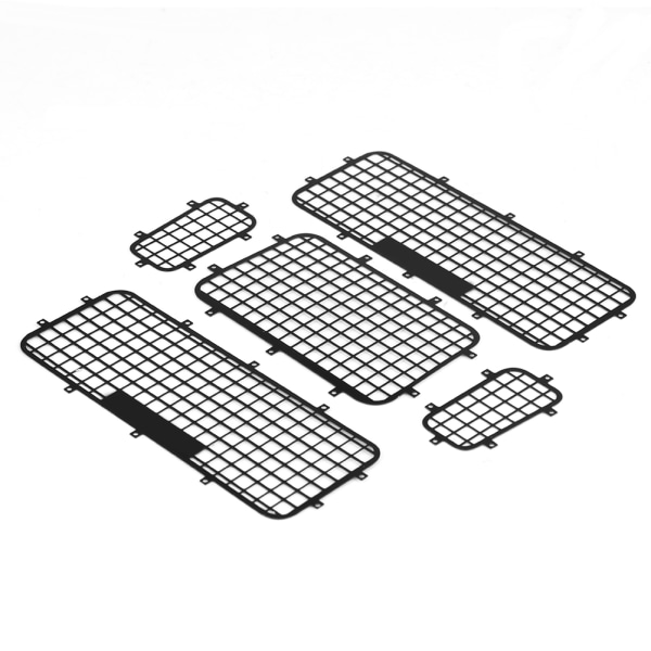 5 stk. vindusbeskyttelsesnett i metall for Traxxas TRX-4 1/10 skala RC Crawler Car