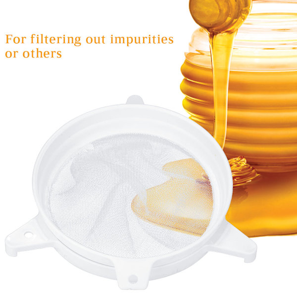 Honungssil Dubbel Sil Extraktor Filter Mesh Biodlingsutrustning Biodlarverktyg