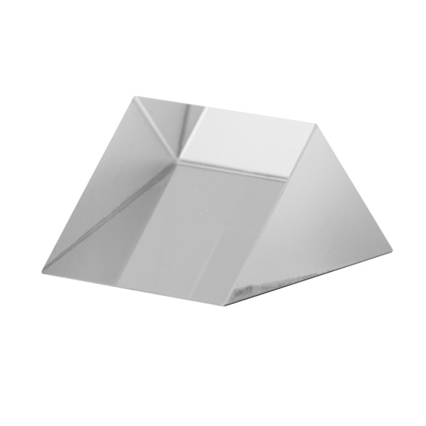 Triangulärt Prisma K9 Optiskt Glas Triangulärt Prisma för Undervisningsverktyg Gåva 15x15x15mm