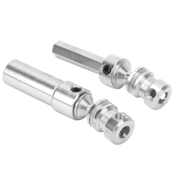 Metall CVD Bakre Drivaxel Reservdelar Passar för WLtoys 12428 12423 1/12 RC Bil Silver