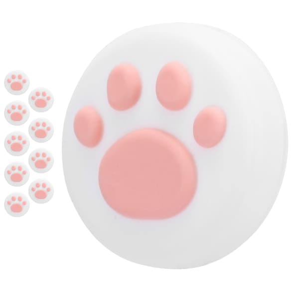 Katt Pote Tommelgrep Deksel Joystick Vippebryter Silikonhette Universal for Switch/Switch Lite
