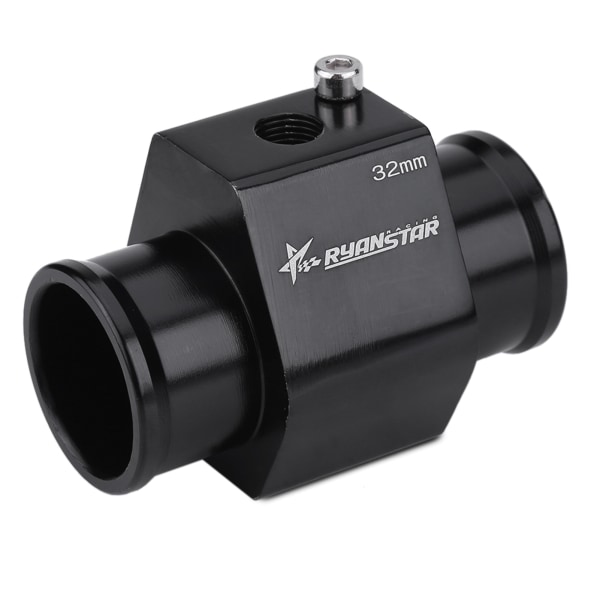 Bil Vattentemp Temperatur Kopplingsrör Slang Sensor Mätare Adapter 32mm
