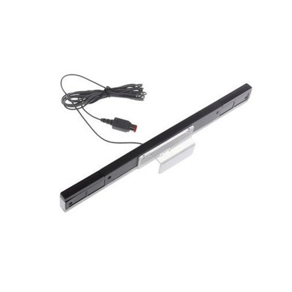 Kablet mottaker for WII erstatning kablet infrarød sensor bar mottaker for Wii Wii U Motion Plus-konsoll