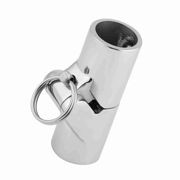Marine Rustfrit Stål Foldbar Drejelig Koblingsrør Rørforbindelse Båd Hardware Beslag (25mm)