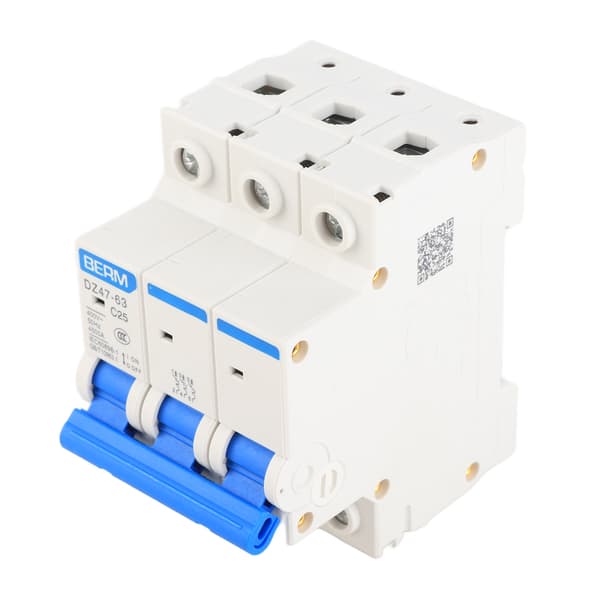 DZ47‑63 C25 3P 25A 400V Miniatyr RCCB Jordfeilbryter