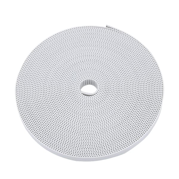 3D-skrivartillbehör 2GT Kamrem 10mm Synkronrem i Gummi (Vit 10m)