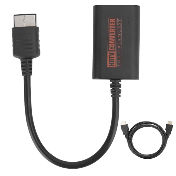 HDMI Videokonverter Hög Upplösning Samtidig Displayadapter för Sega Dreamcast