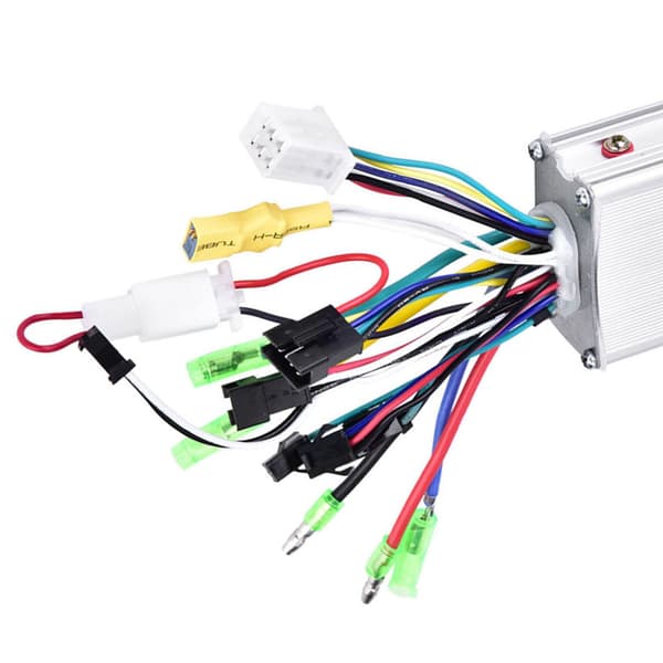 36V/48V 350W børsteløs motorcontroller med LCD-panel til elektrisk cykel scooter