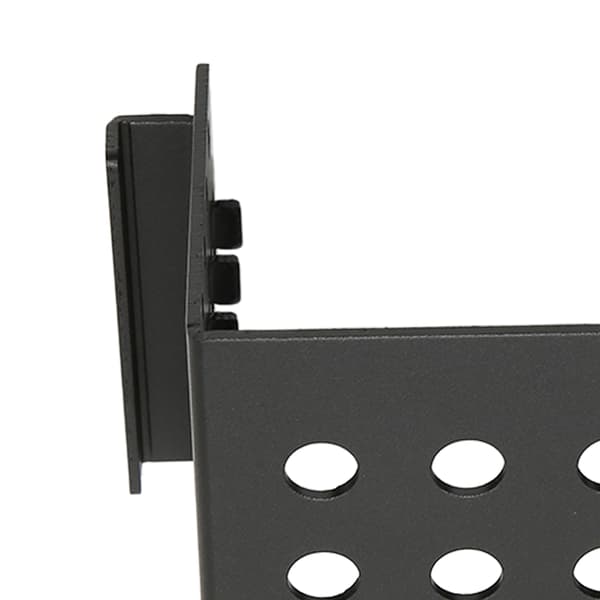 2,5\" HDD Monteringsramme Aluminiumlegering Hul Design Høj Hårdhed 2,5\" Harddiskbur til 2,5\" IDE HDD SSD Sort