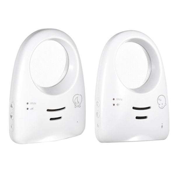 Babyalarm Bærbar 2,4 GHz Trådløs Digital Envejs Tale Audio Babyalarm Intercom til Hjemmet