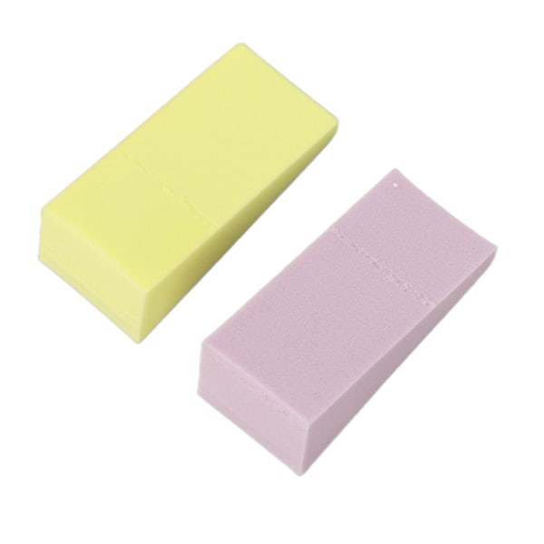 6 pakker Små Gradient Negle Bløde Svampe Multifacetteret Tilgængelighed Manicure Kunst Værktøjssæt
