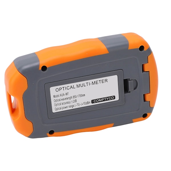 Mini Optisk Effektmätare Portabel Optisk Fiberkabel Testare Multimeter med LED-Lampa