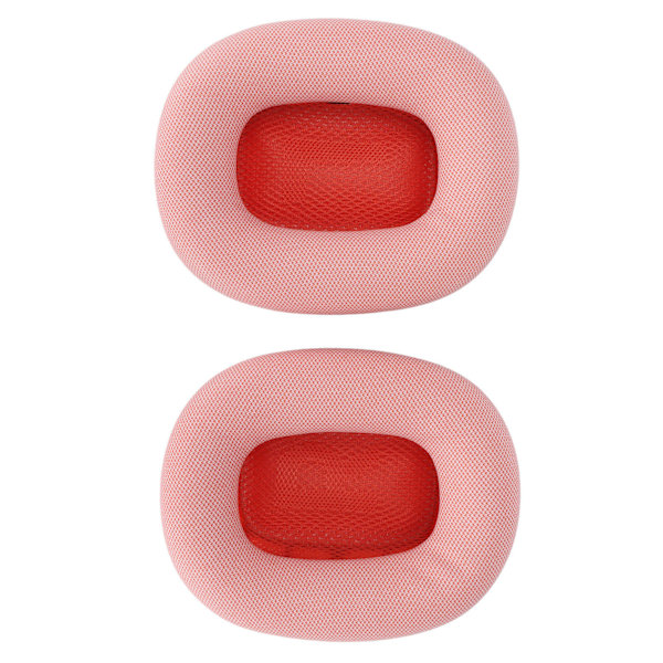 Ersättningskuddar för hörlurar, mjukt minnesskum, proteinläder, öronkuddar, öronmuffar för Airpod MAX-hörlurar, rosa