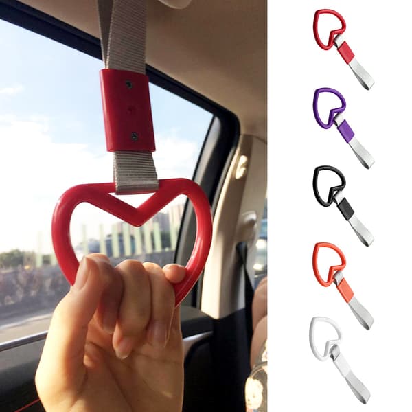 Ring Hjerte Tog Bus Håndtag Håndrem Drift Charm Rem Drift