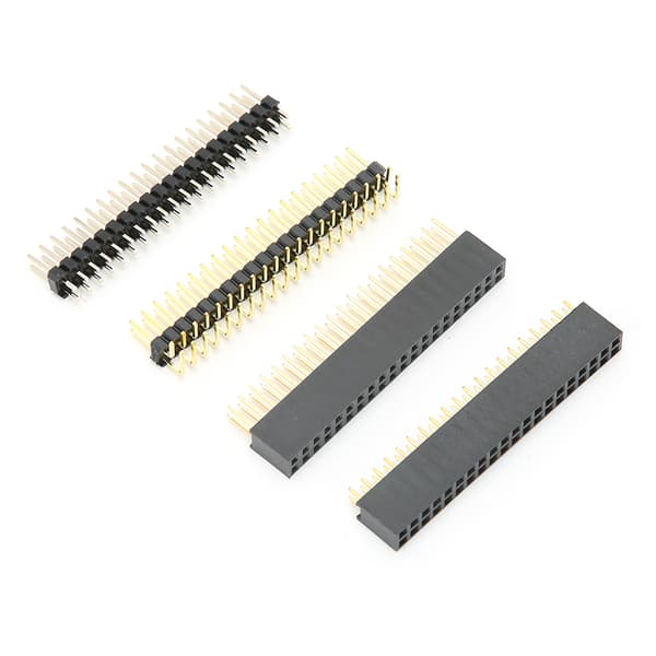Pin Header 40Pin for Raspberry Pi Zero W Tilbehør Datamaskin Koblingsbrettkontakt
