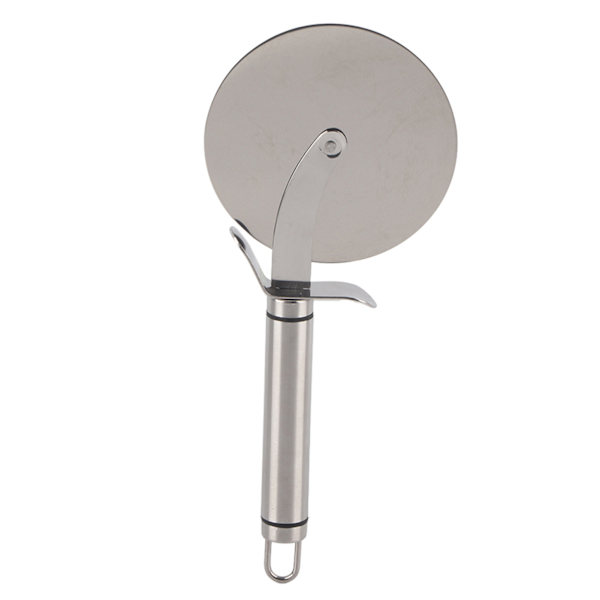 Pizza Cutter i Rostfritt Stål - Hjul, Rulle, Skärare, Blad, Köksverktyg för Bakverk, Pannkakor