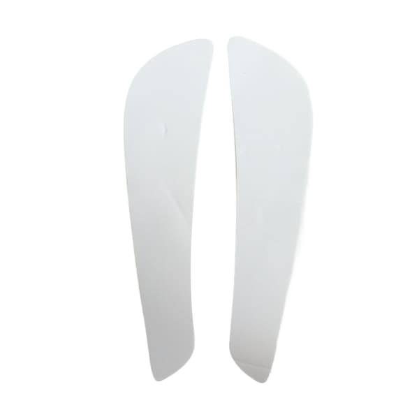 1 par motorcykel aerodynamisk vinge kulfiber stil sidekåber winglets universal pasform
