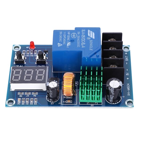 XH M604 Batteriladdningskontrollmodul DC 6-60V Skyddskort för automatisk laddningsstopp