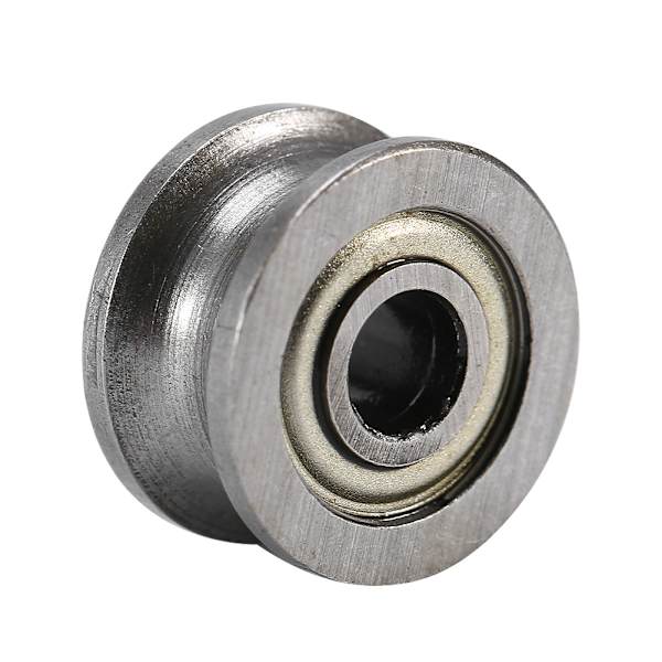10 stk. U624ZZ U-rille Kugleleje Styreskive Til Skinnespor Lineært Bevægelsessystem 4*13*7mm