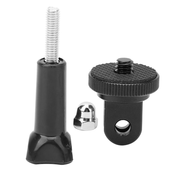 Kamerahållarfäste Adapter Aluminiumlegering Förlängningsarm Tillbehör för Insta360 ONE X/X2Black