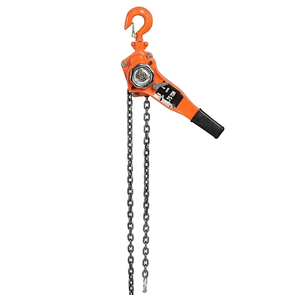 0.75t Orange Kedjeblock Spaklyft Blocklyft Spaklyft Talja Lyft 3 meter