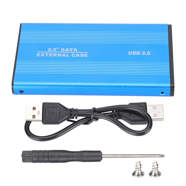 HDD-hölje Plug & Play 3TB USB2.0 SSD Hårddisklåda för OS X Bärbara datorer Extern datalagring