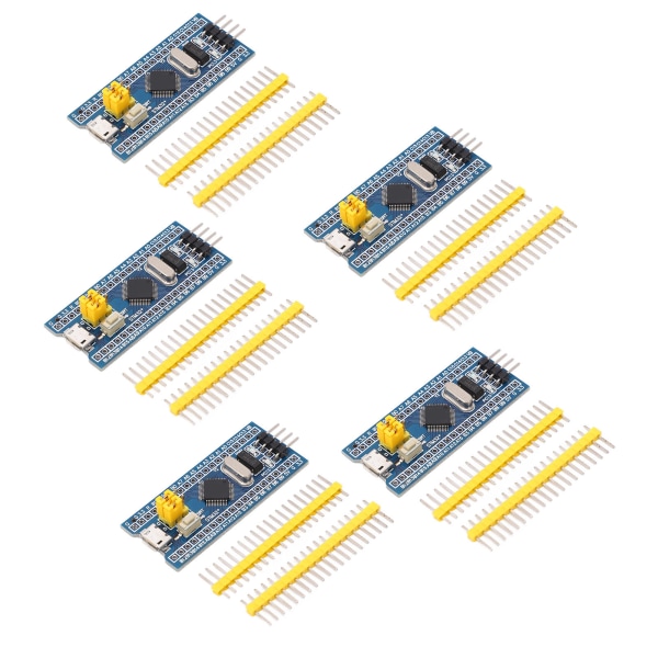 5PCS STM32F103C8T6 minsta systemutvecklingskort Mirco USB 40-stifts kärninlärningsmodul