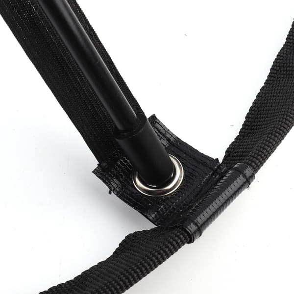 Sort Nylon Mesh Sammenfoldelig Golf Chipping Net Boldopsamler Beslag Taske Træningstilbehør