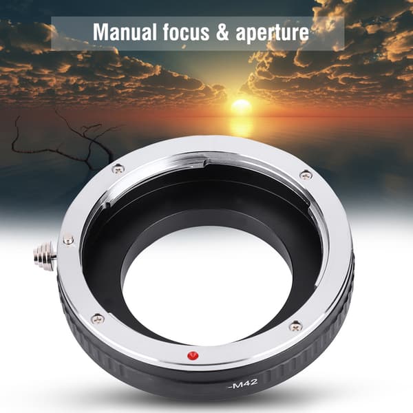 EOS M42 objektivadapterring til Canon Ef EF S Mount objektiv til M42 Mount kamera