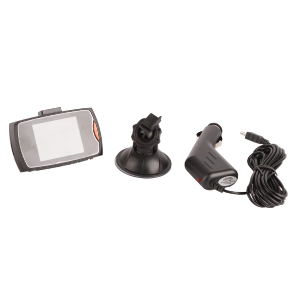 Bil Dash Cam Full HD 1080P 170 graders vidvinkelkamera Gravity Sensor Automatisk loop video fordonsinspelare
