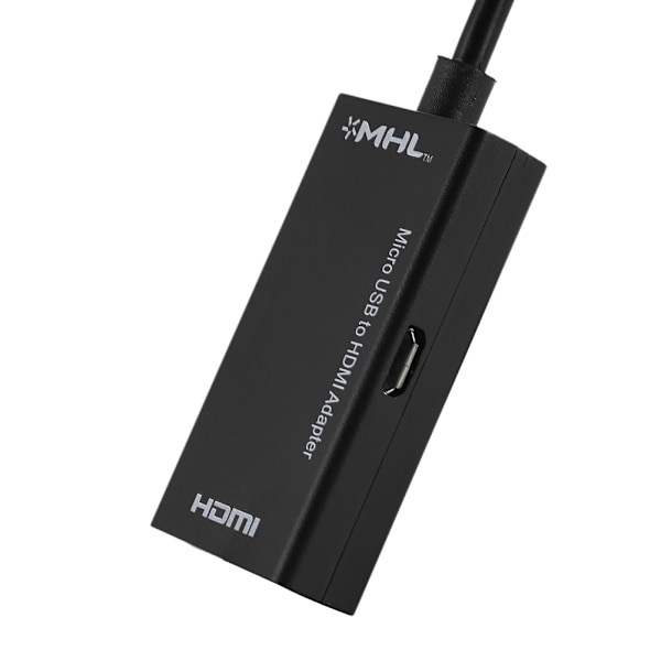1080P Micro USB til HDMI Adapter 8-kanals Stereo Lyd 5-pin HDMI Video Adapter til Android