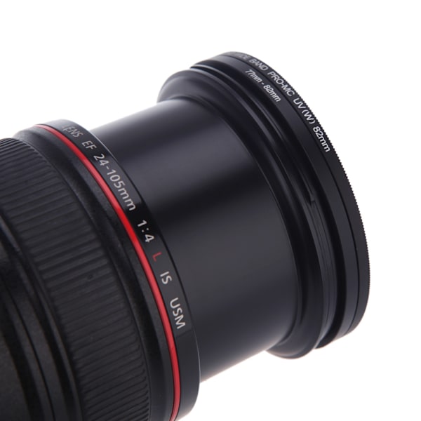 8 kpl Suodatin Soviterenkaita 49-52-55-58-62-67-72-77-82mm 49mm-82mm