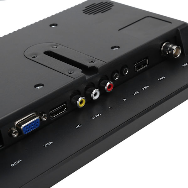 Bærbar skærm HDMI VGA AV USB BNC Vægmontering Kortafspilning 11,6in