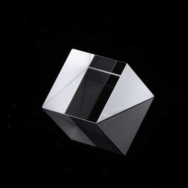 Triangulärt Prisma K9 Optiskt Glas Triangulärt Prisma för Undervisningsverktyg Gåva 15x15x15mm