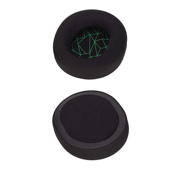 Ersättningsöronsnäckor för hörlurar Uppgraderade öronkuddar med hög elasticitet för SteelSeries Arctis 3/5/7 Grön siden