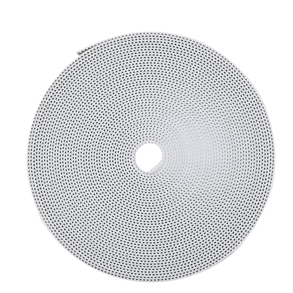 3D-skrivartillbehör 2GT Kamrem 10mm Synkronrem i Gummi (Vit 10m)