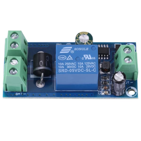 5V~48V 10A DC Strømforsyning/Batteri Automatisk Bryter Modul Nødkontroller