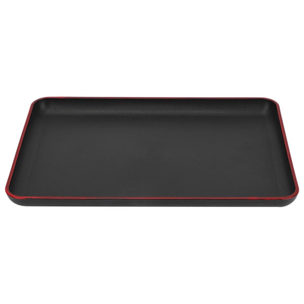30*20cm Japansk Stil Rektangulær Plastbrett Matserveringsbrett for Restaurant Hjem Hotell