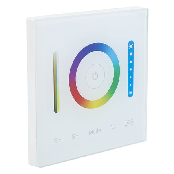 Touch Panel LED Controller til RGB/RGBw RGB+CCT Farveskiftende Strip Lys