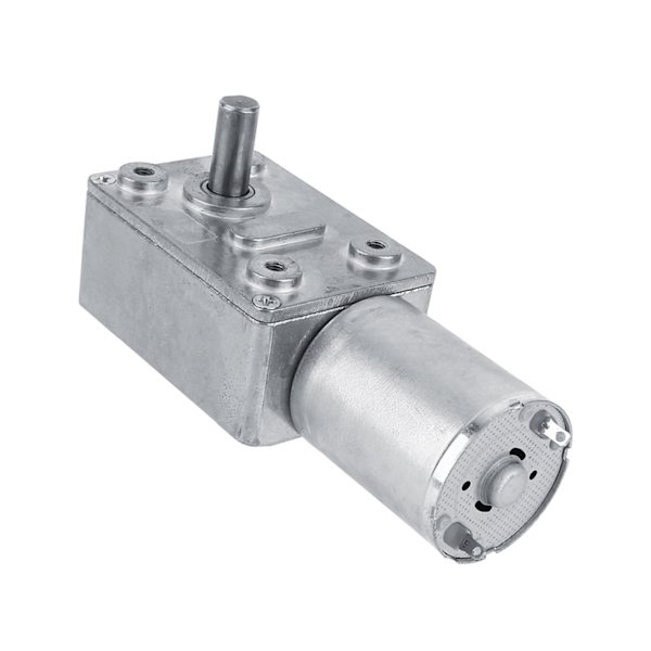 Reversibel Højt Moment Snekkegear Motor DC 12V Reduktionsmotor (5RPM)