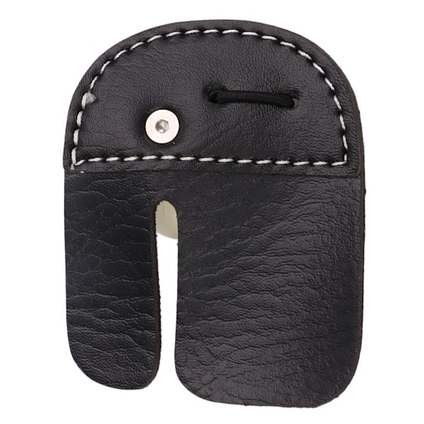Bågskytte Finger Tab Dubbelt Lager Skyddande Skyddsdyna Fingerskydd Skjutövningsutrustning för Recurve Bågar