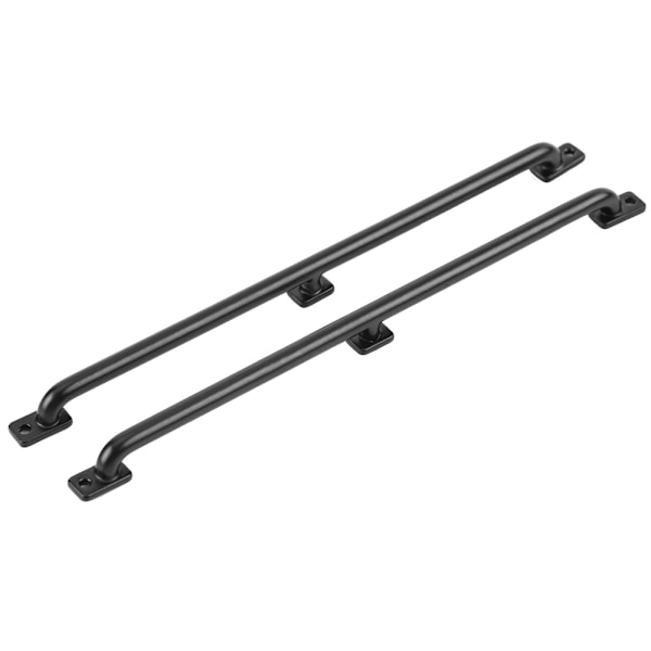 Oppgraderingstilbehør Karosseri Venstre / Høyre Metallreling for 1/10 Skala RC Crawler Bil (155mm)